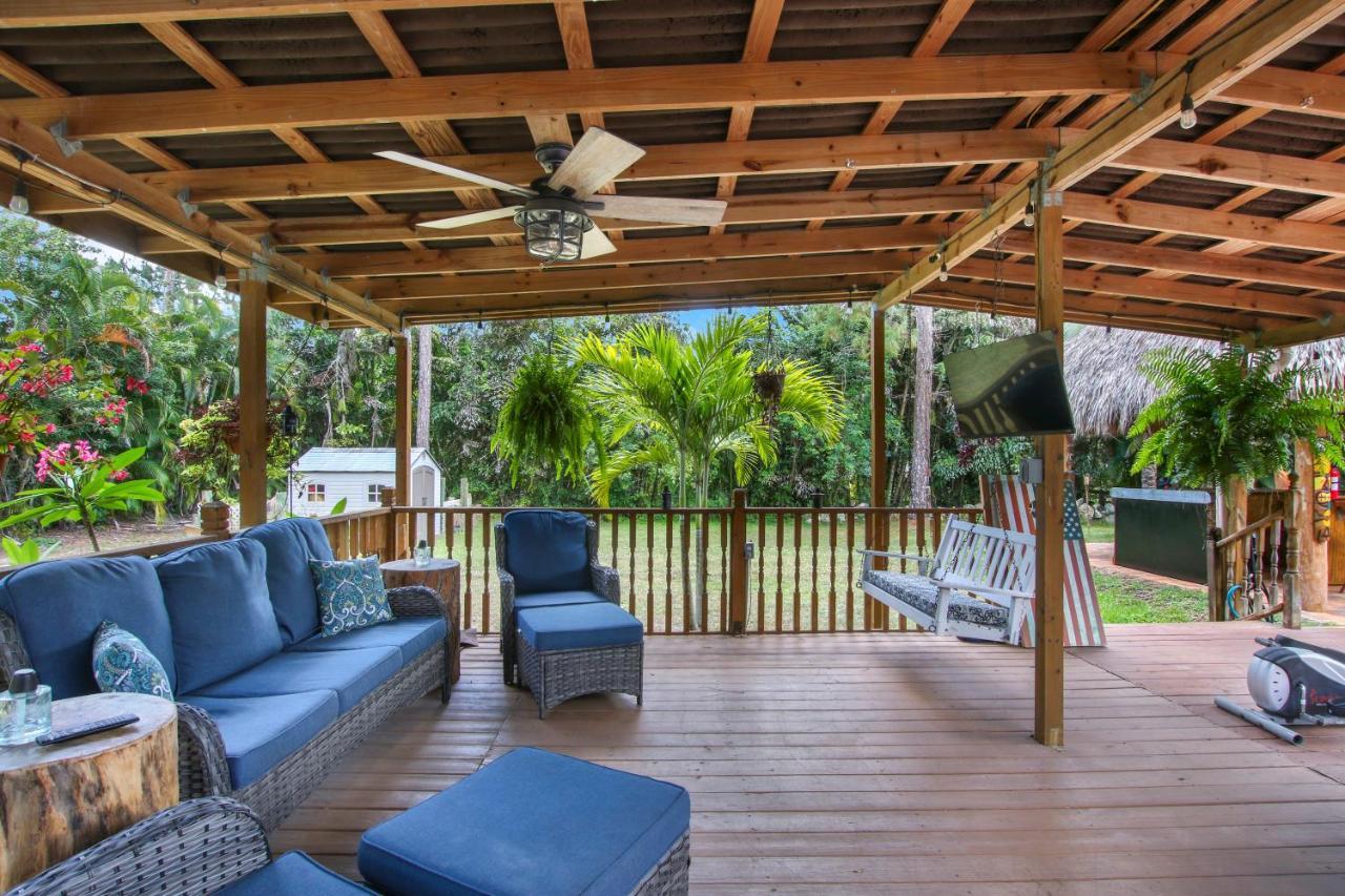Private Tropical Paradise Guesthouse! Loxahatchee Exteriér fotografie
